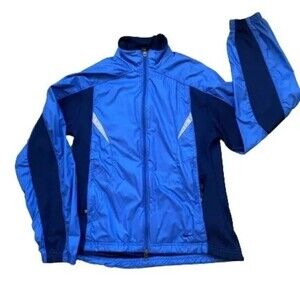 Nike Running Long Sleeve Zip Up Jacket Womens Small (4-6) Back Zip Pocket